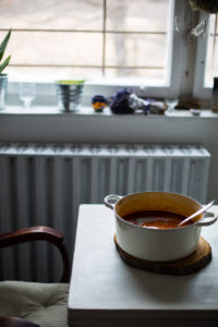 fejtett bableves az Emlékek Íze konyhájából www.emlekekize.hu