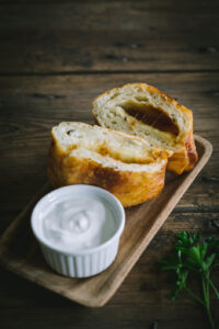 sajtos lángos az Emlékek Íze konyhájából/'langos' filled with cheese from the Taste of Memories Hungarian country kitchen www.tasteofmemories.com