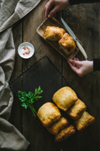 sajtos lángos az Emlékek Íze konyhájából/'langos' filled with cheese from the Taste of Memories Hungarian country kitchen www.tasteofmemories.com