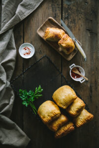 sajtos lángos az Emlékek Íze konyhájából/'langos' filled with cheese from the Taste of Memories Hungarian country kitchen www.tasteofmemories.com