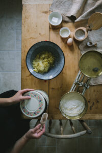 burgonyás nudli az Emlékek Íze konyhájából/nudli-Hungarian potato noodles from the Taste of Memories country kitchen www.tasteofmemories.com